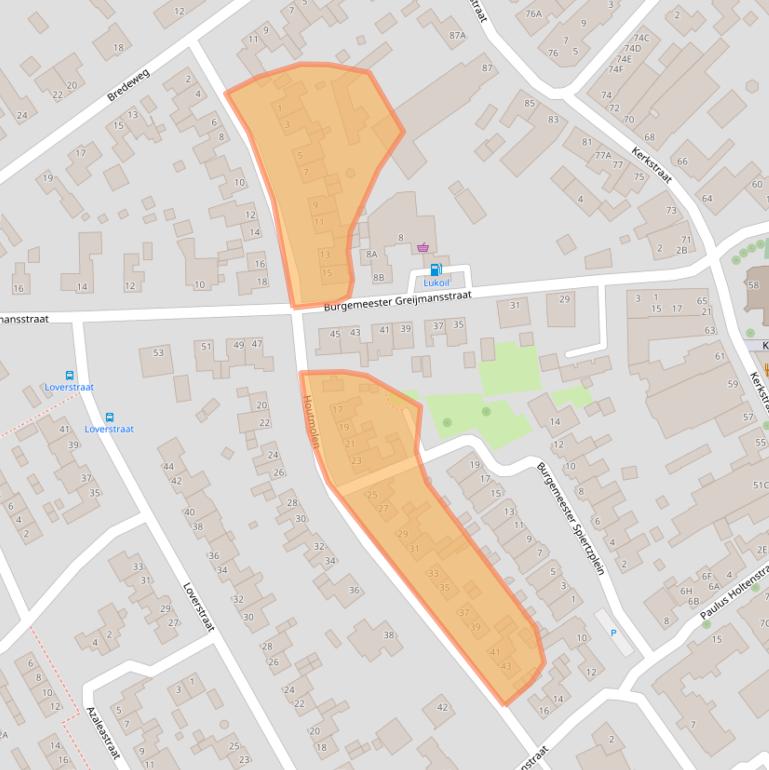 Kaart van postcodegebied 6031CP.