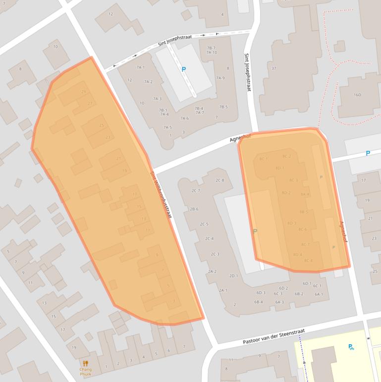 Kaart van postcodegebied 6031CX.
