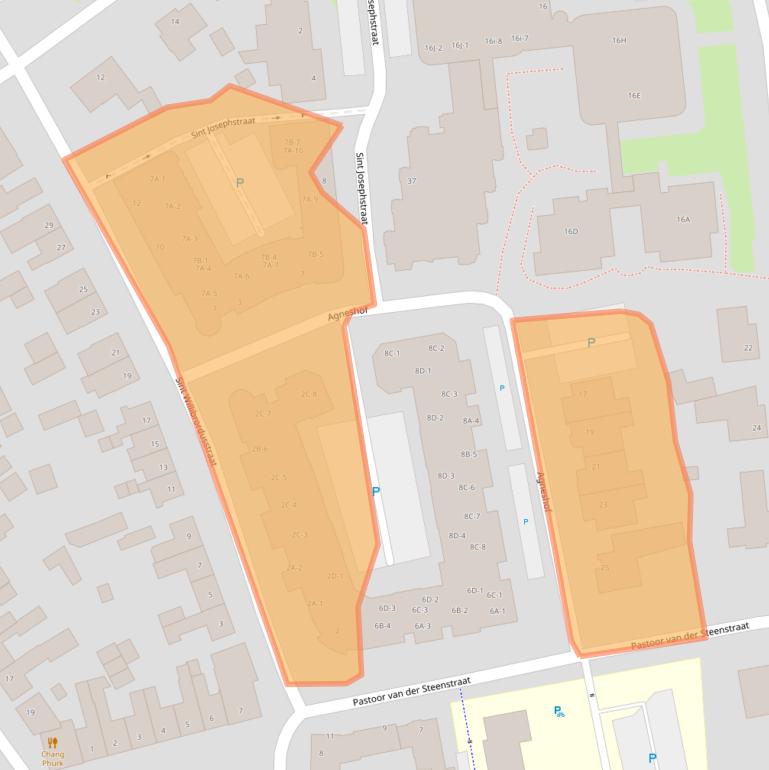 Kaart van postcodegebied 6031CZ.