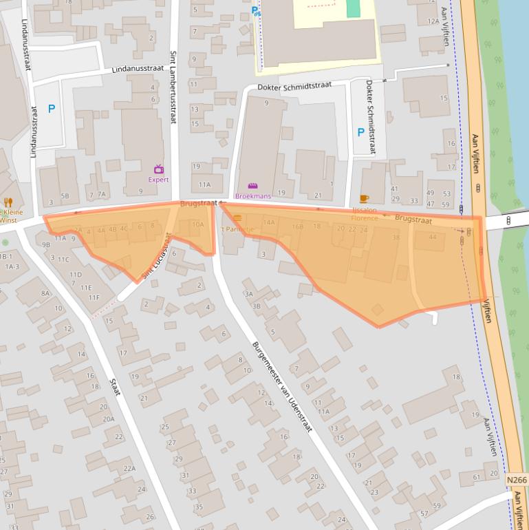 Kaart van postcodegebied 6031EG.