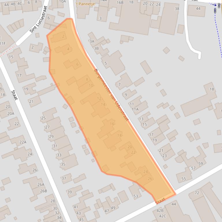 Kaart van postcodegebied 6031EJ.