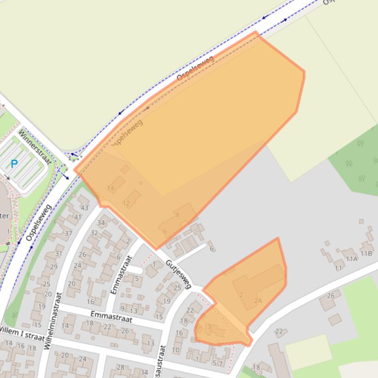 Kaart van postcodegebied 6031ET.