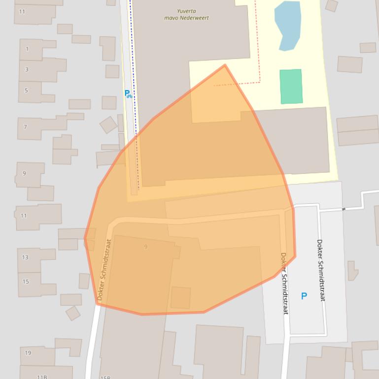 Kaart van postcodegebied 6031EX.