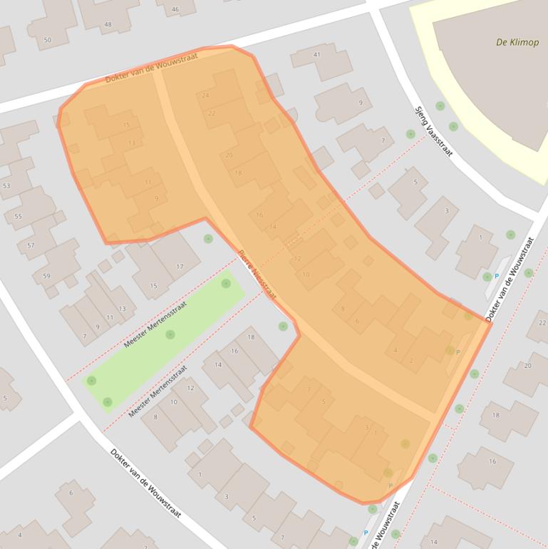 Kaart van postcodegebied 6031HD.