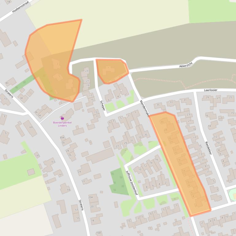Kaart van postcodegebied 6031JK.
