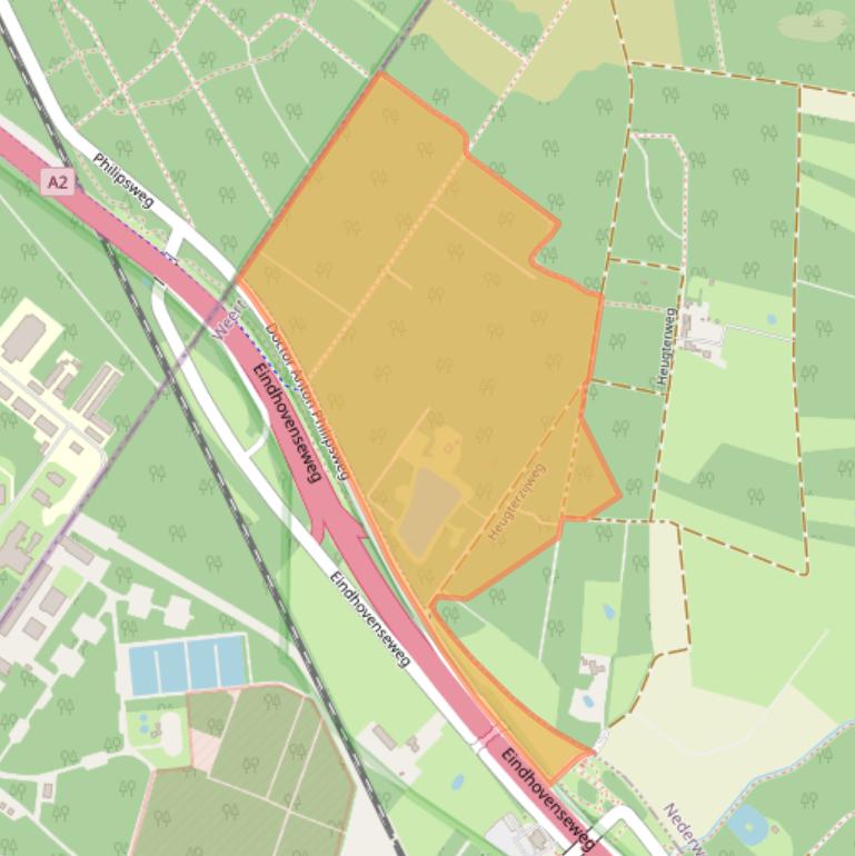 Kaart van postcodegebied 6031LR.