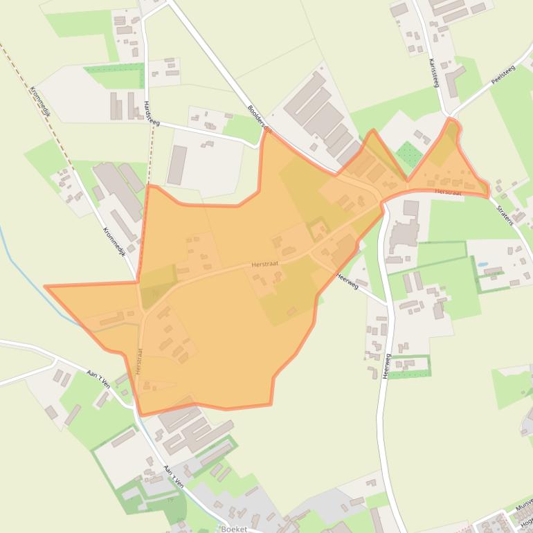 Kaart van postcodegebied 6031PG.