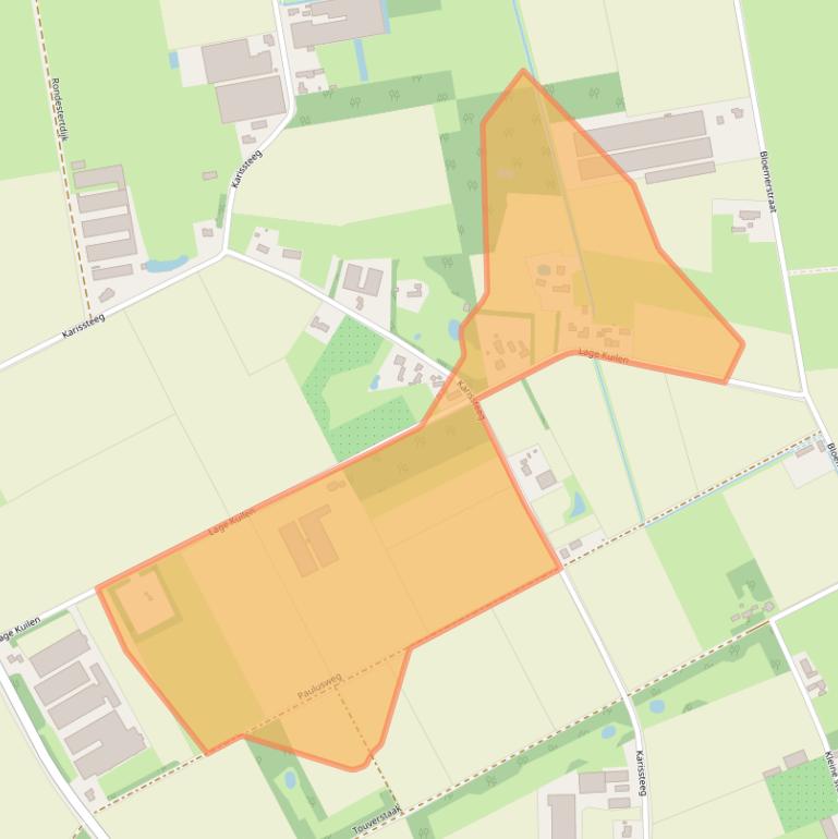 Kaart van postcodegebied 6031PJ.