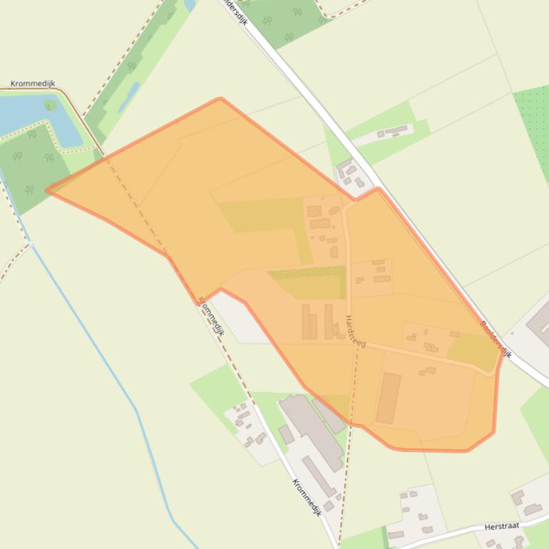 Kaart van postcodegebied 6031PM.