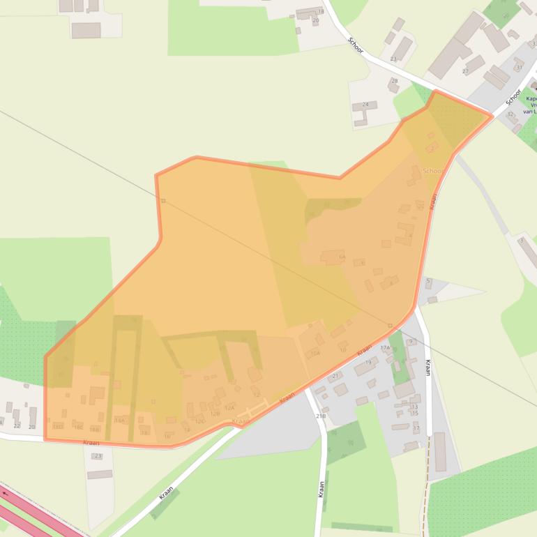 Kaart van postcodegebied 6031RX.