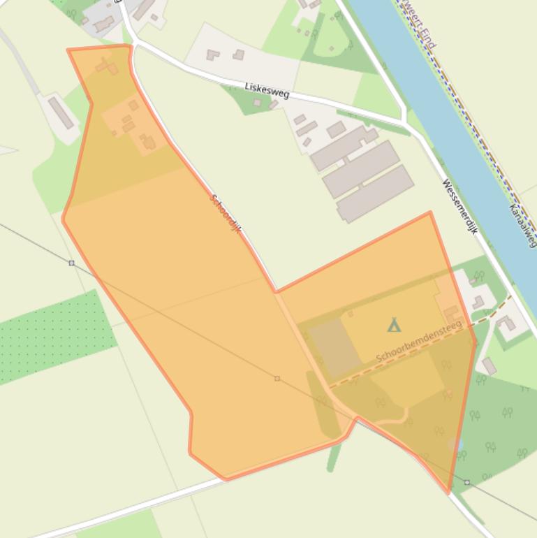 Kaart van postcodegebied 6031SJ.