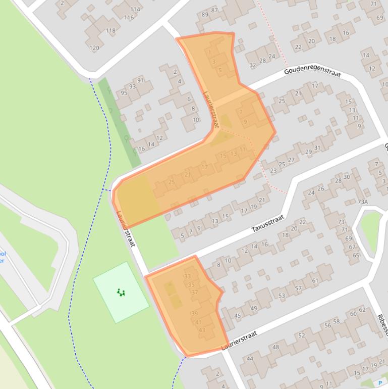 Kaart van postcodegebied 6031WG.