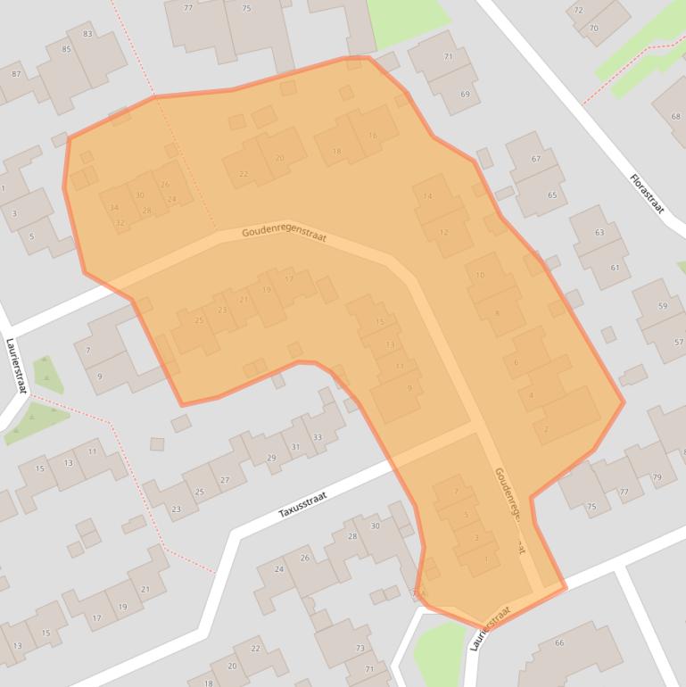 Kaart van postcodegebied 6031WL.