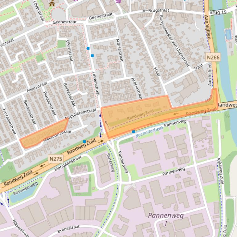 Kaart van postcodegebied 6031XR.