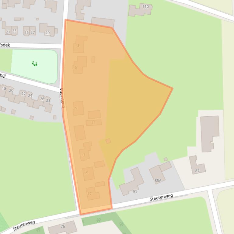 Kaart van postcodegebied 6034PH.