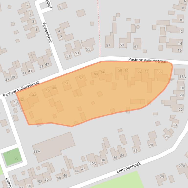 Kaart van postcodegebied 6035AH.
