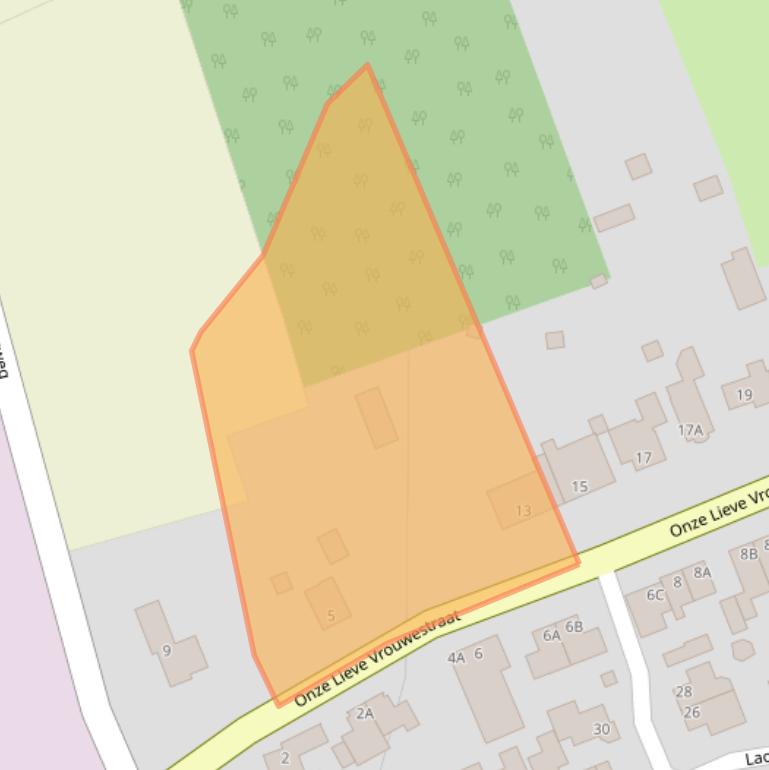 Kaart van postcodegebied 6035AM.