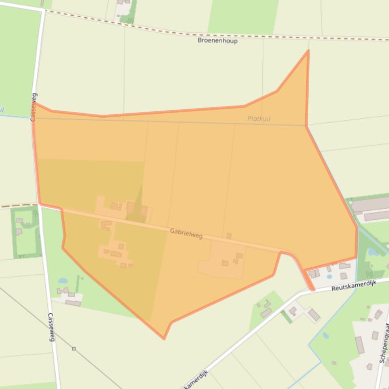 Kaart van postcodegebied 6035PR.