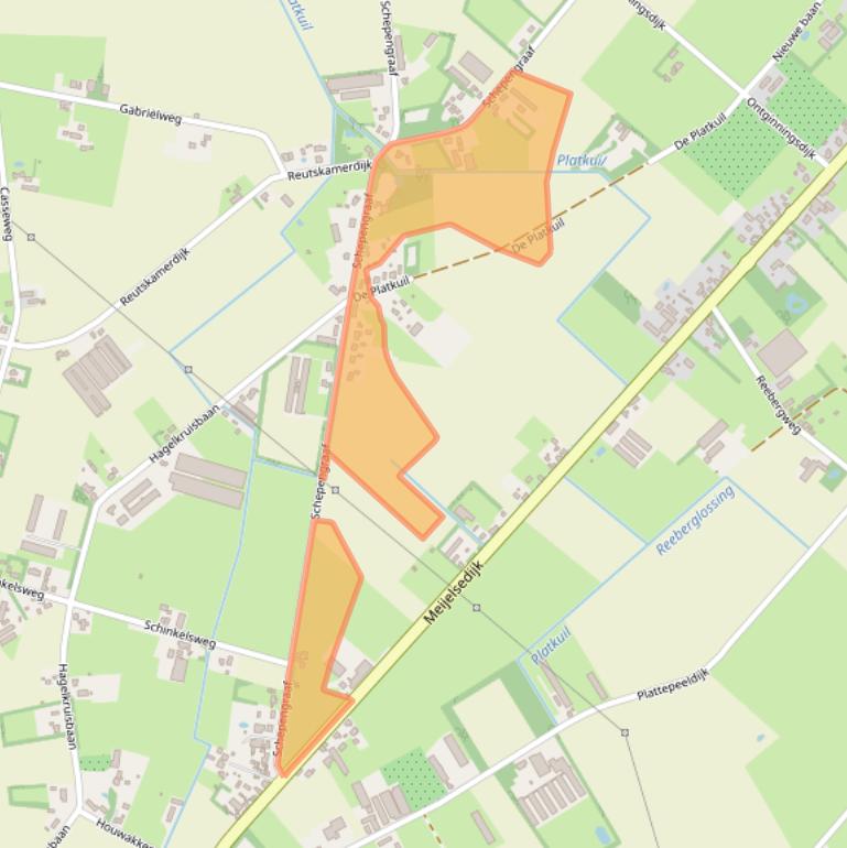 Kaart van postcodegebied 6035PV.
