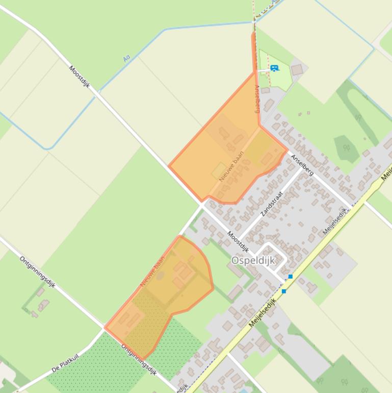 Kaart van postcodegebied 6035RD.