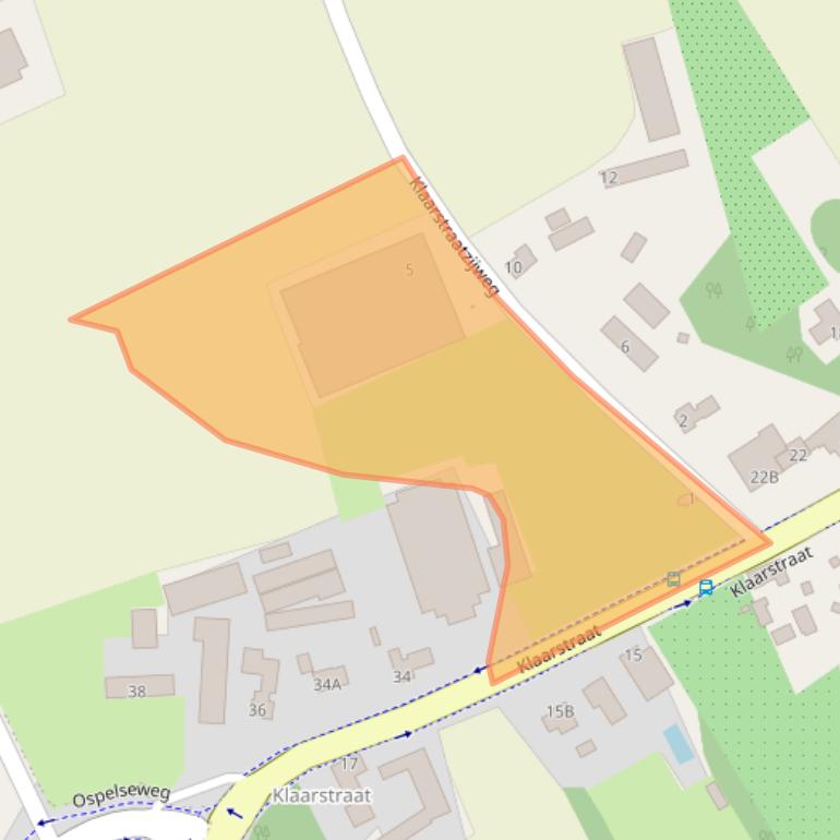 Kaart van postcodegebied 6035SX.