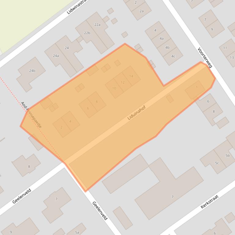 Kaart van postcodegebied 6037RB.