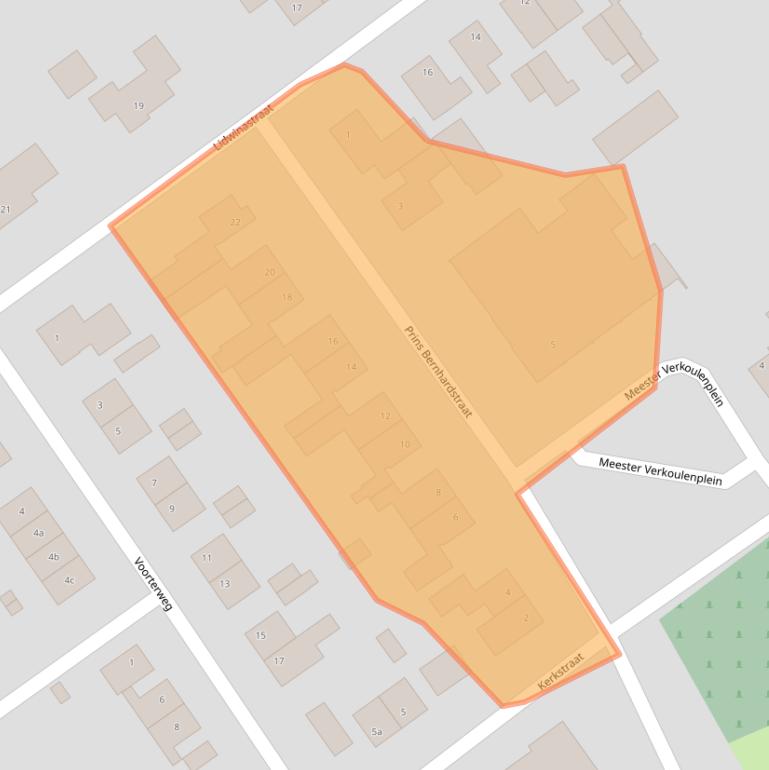 Kaart van postcodegebied 6037RW.