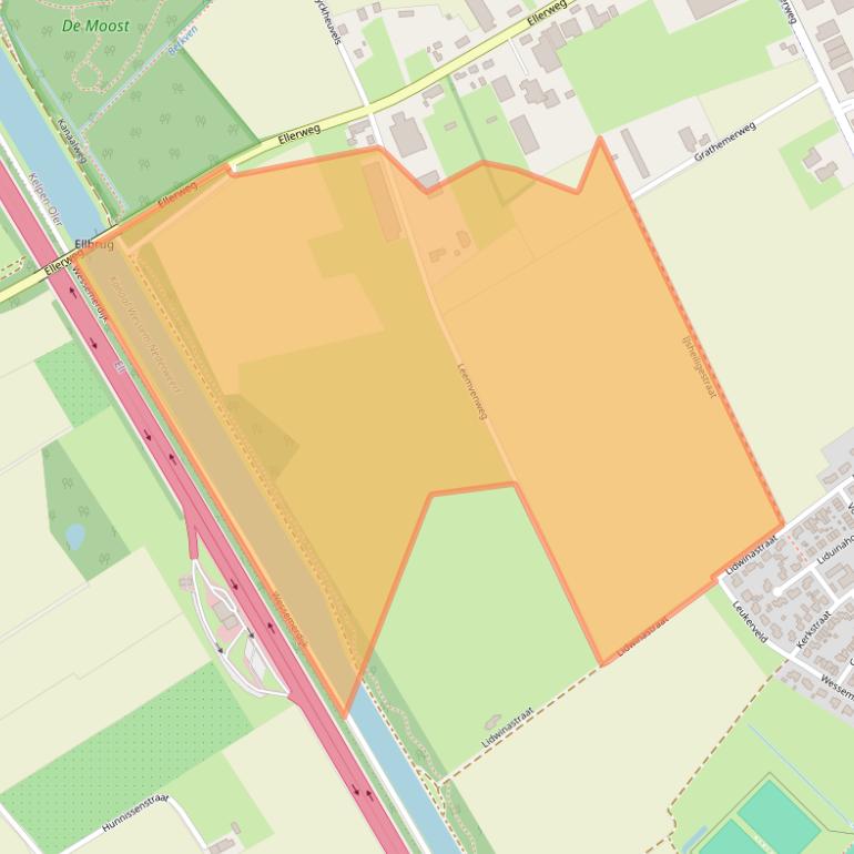 Kaart van postcodegebied 6037SL.