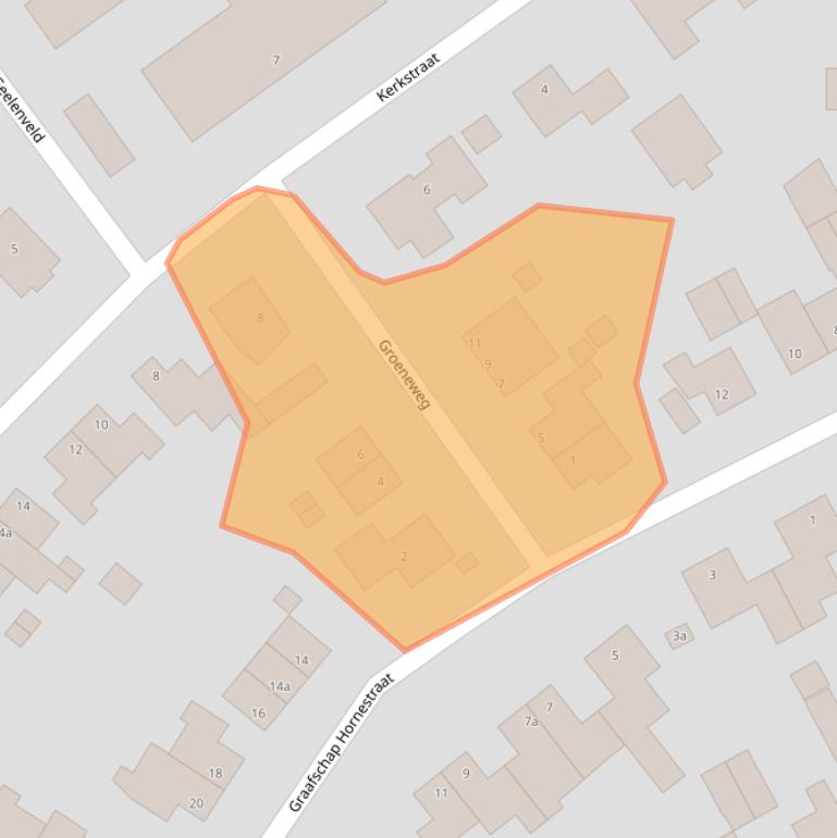 Kaart van postcodegebied 6037SN.