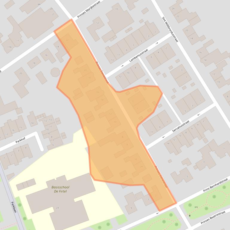 Kaart van postcodegebied 6039CD.