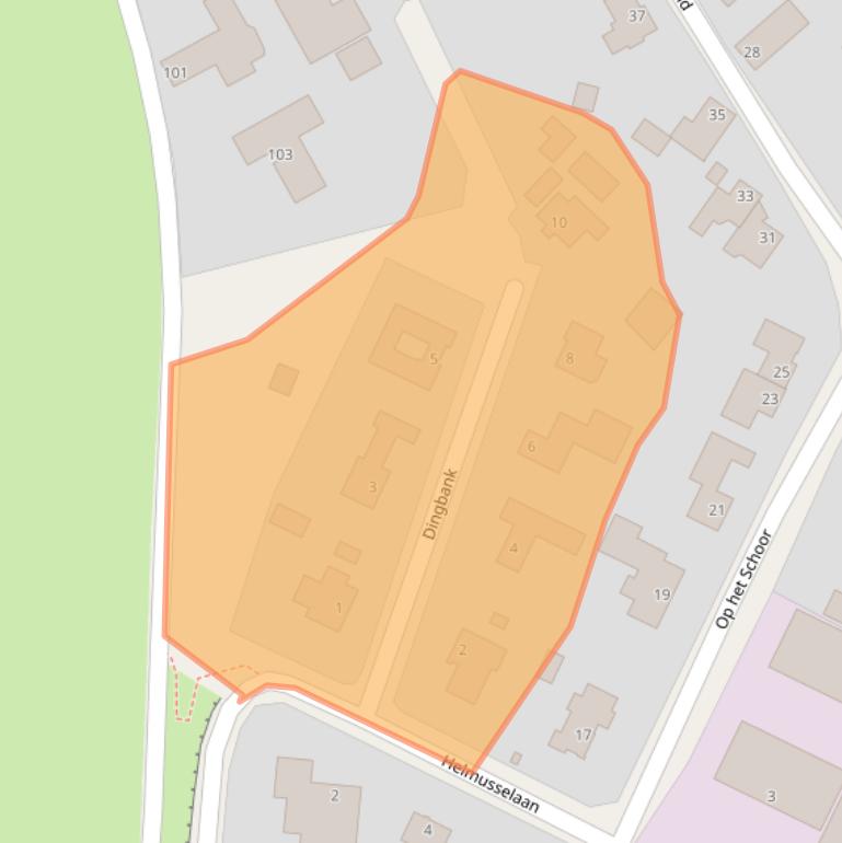 Kaart van postcodegebied 6041AR.