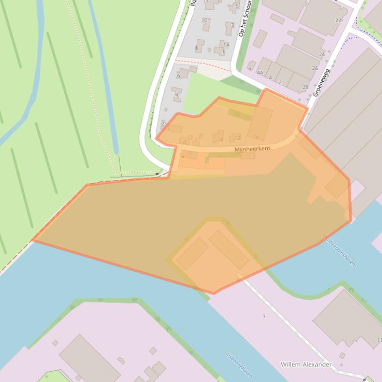 Kaart van postcodegebied 6041AT.