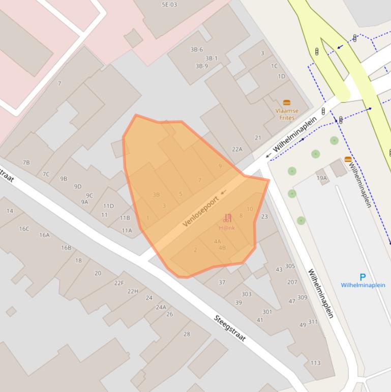 Kaart van postcodegebied 6041CG.