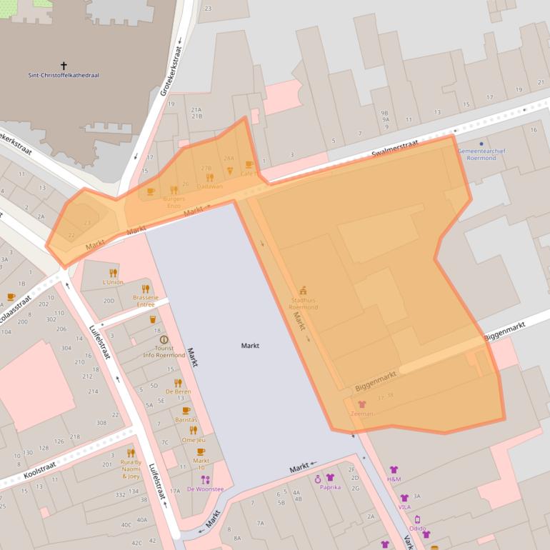 Kaart van postcodegebied 6041EM.