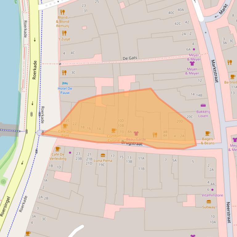 Kaart van postcodegebied 6041ER.