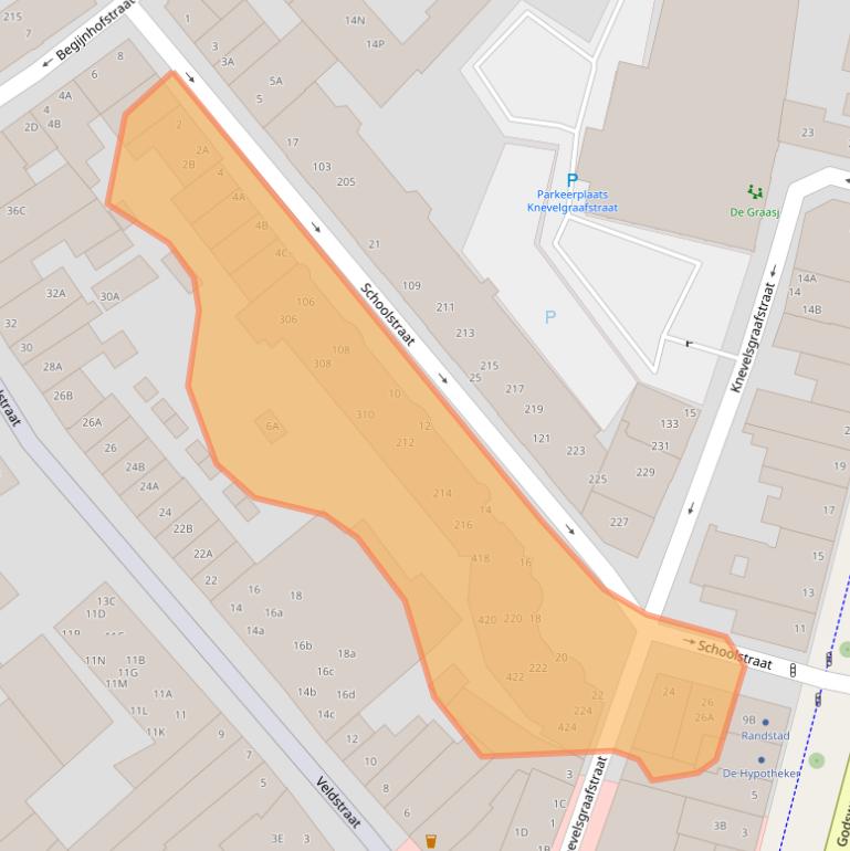 Kaart van postcodegebied 6041GV.