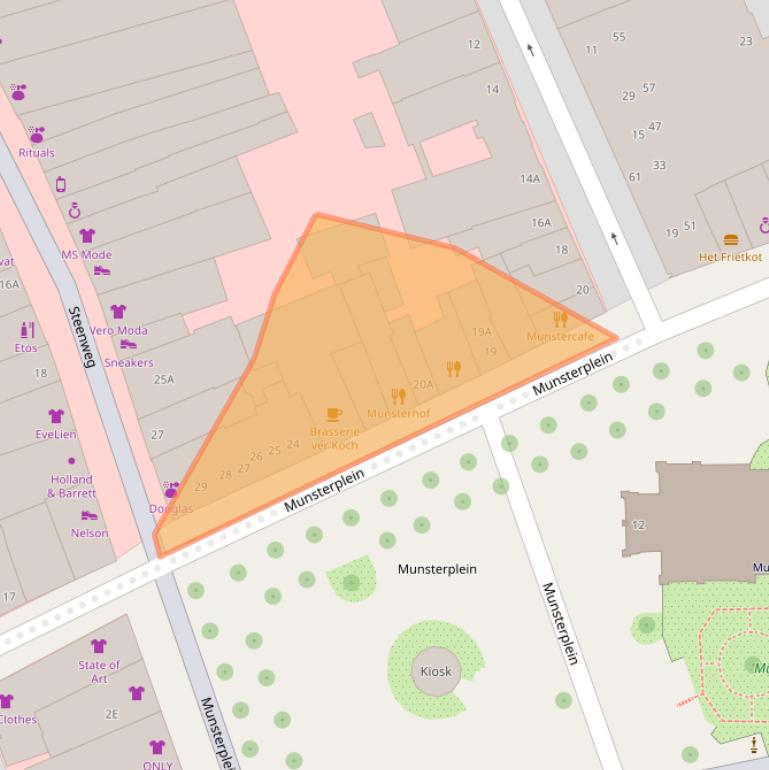 Kaart van postcodegebied 6041HE.