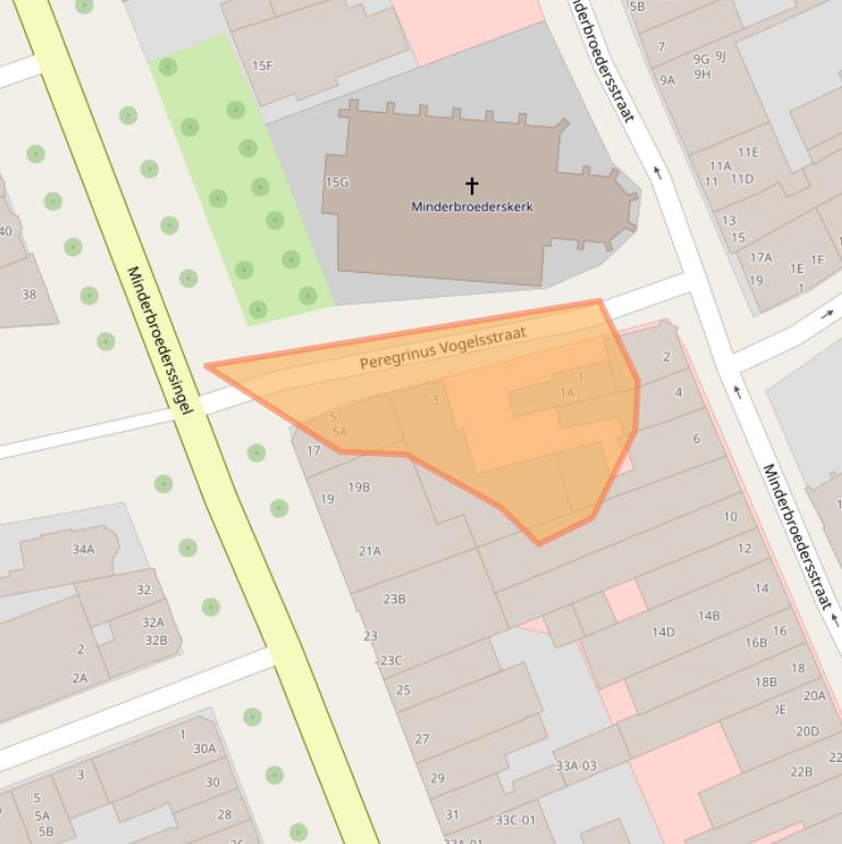 Kaart van postcodegebied 6041JN.