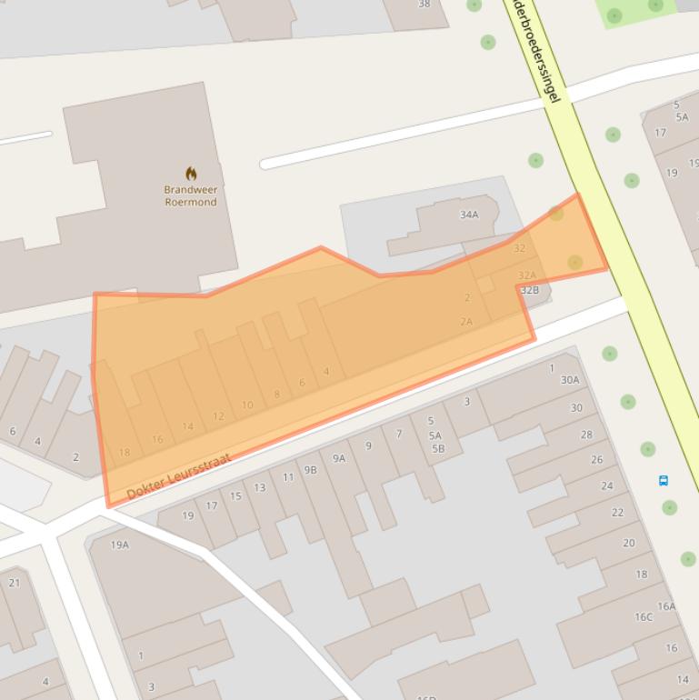 Kaart van postcodegebied 6041KM.