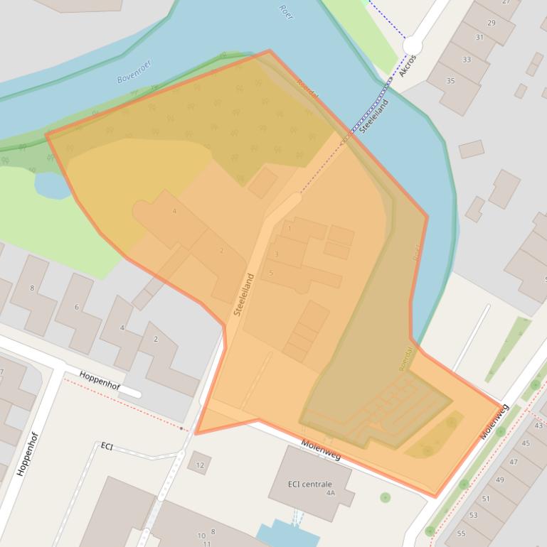 Kaart van postcodegebied 6041MK.