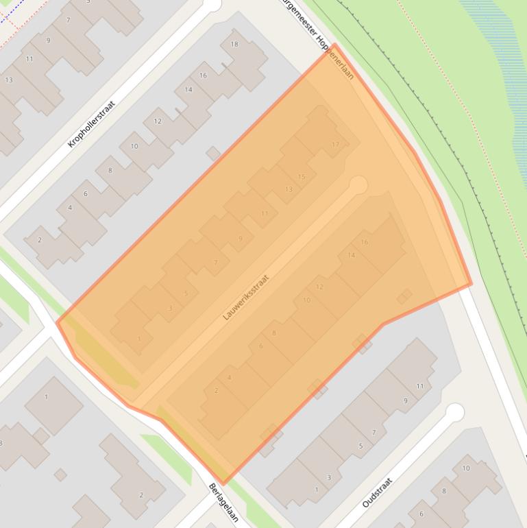 Kaart van postcodegebied 6041VS.