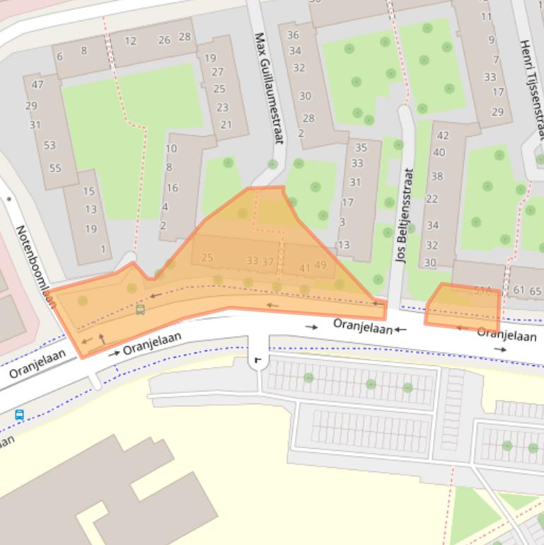 Kaart van postcodegebied 6042BB.