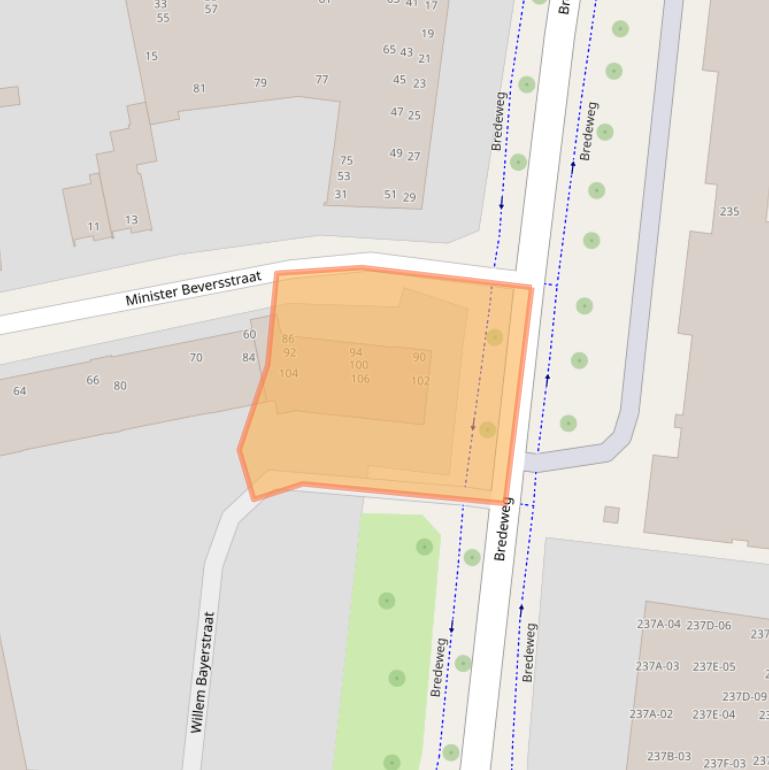 Kaart van postcodegebied 6042BR.