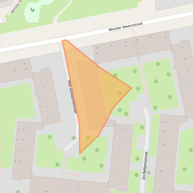 Kaart van postcodegebied 6042BT.