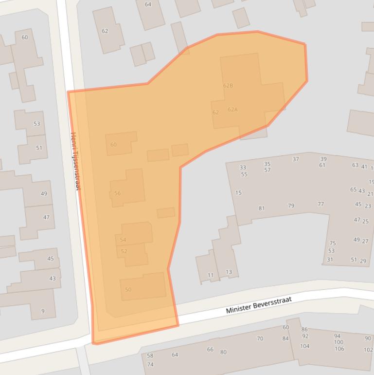 Kaart van postcodegebied 6042BZ.