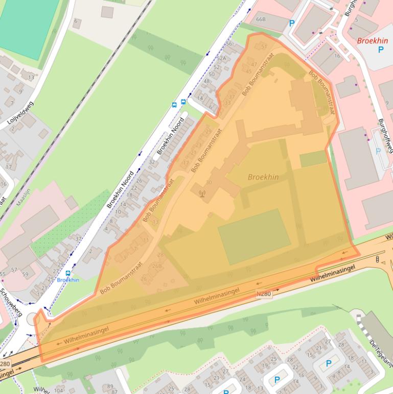 Kaart van postcodegebied 6042EH.