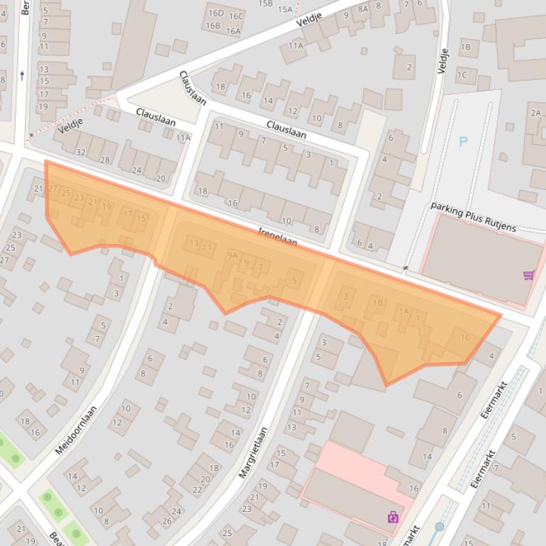 Kaart van postcodegebied 6042HW.