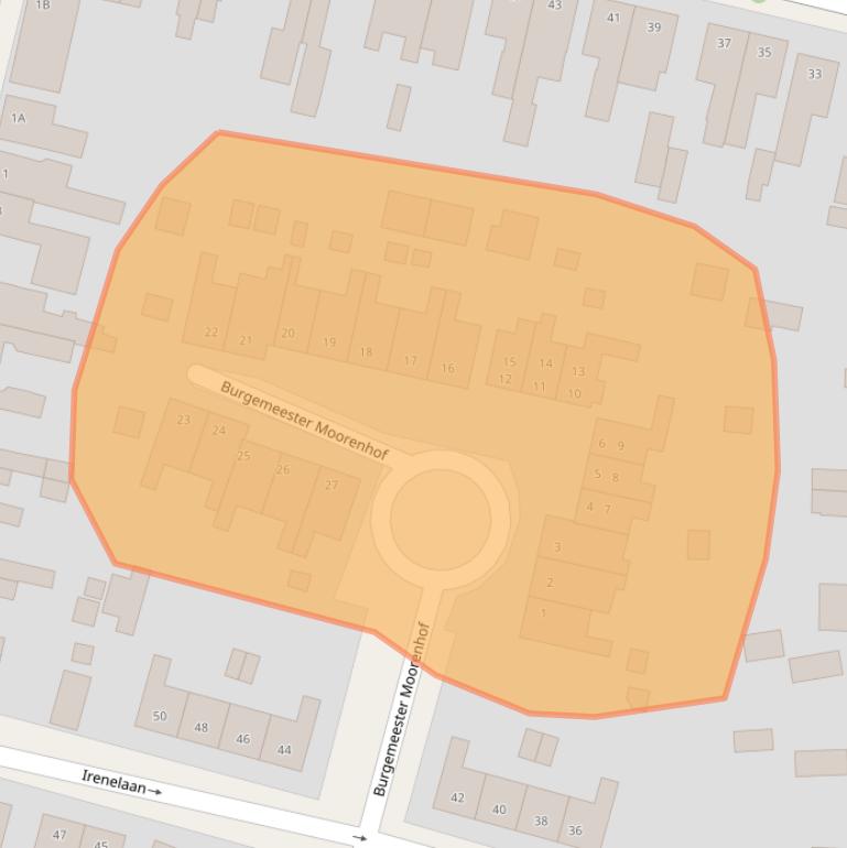 Kaart van postcodegebied 6042JC.