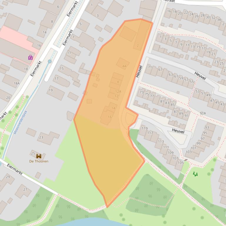 Kaart van postcodegebied 6042JT.