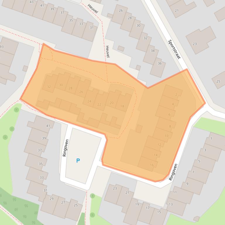 Kaart van postcodegebied 6042KC.